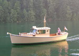Redwing 26. Pilothouse power cruiser
